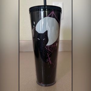 Starbucks Halloween Cat Glow-in-the-dark Tumbler